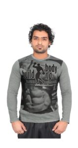 Vector X VTC-002-K-N Full Sleeves Cotton Round Neck T Shirt@ 273