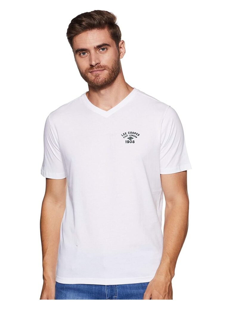 Lee Cooper Men’s Regular fit T-Shirt@239 – DealHunterHub.Com